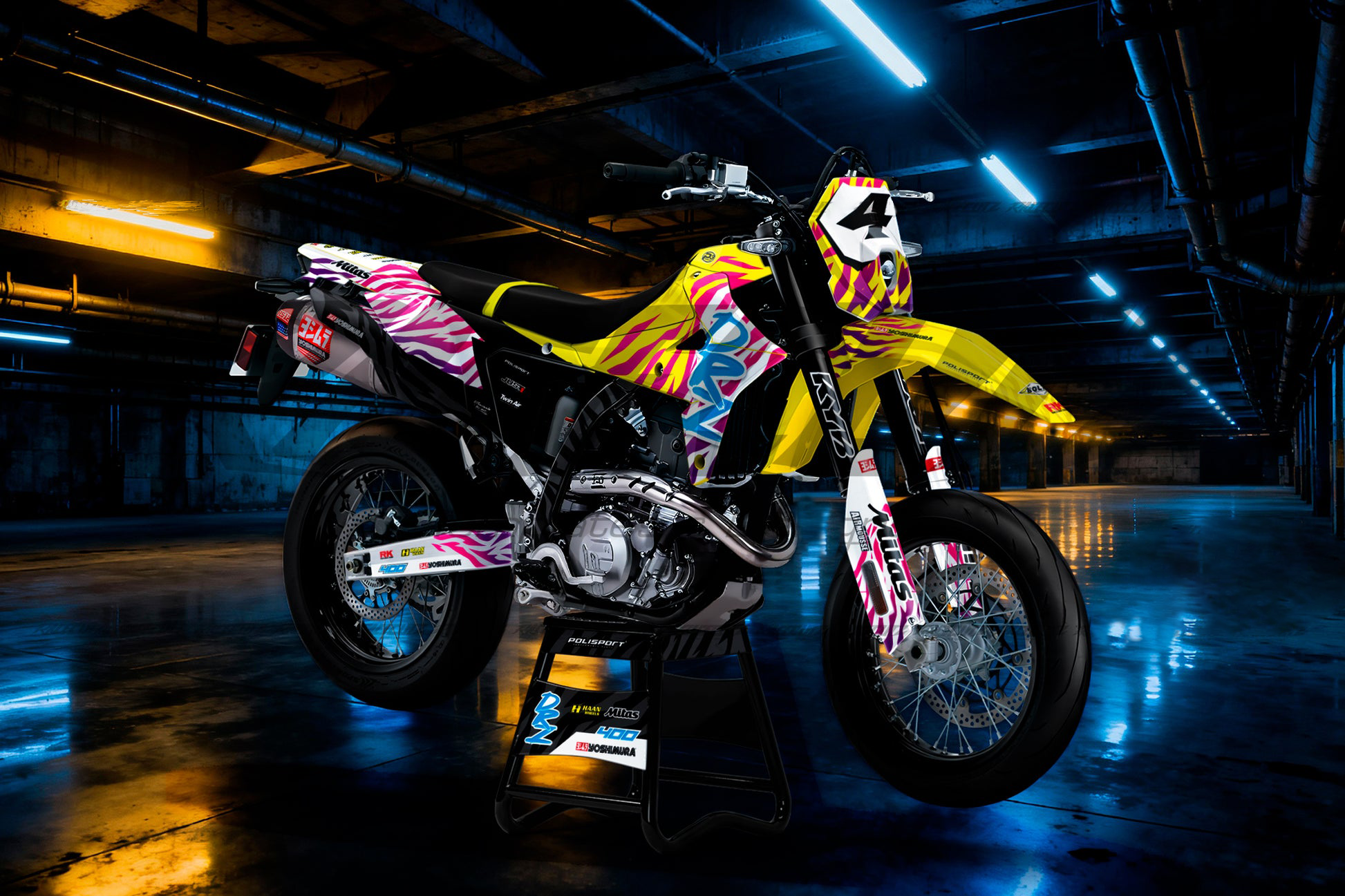 Custom Graphics Kit for Suzuki DR-Z4S / SM & DR-Z400
