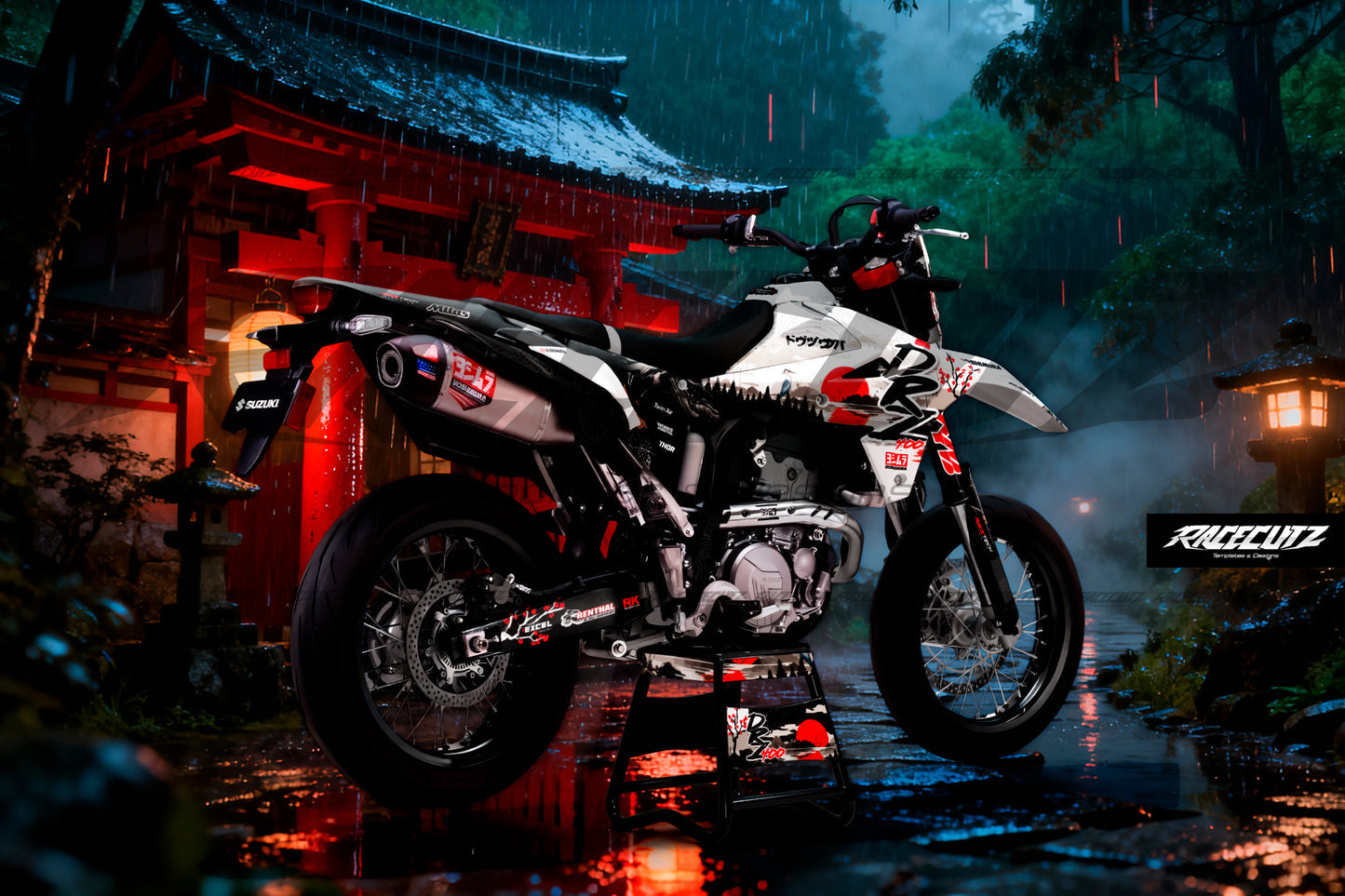 Suzuki DR-Z4S / SM (2025) – Modern Legend Graphic Kit