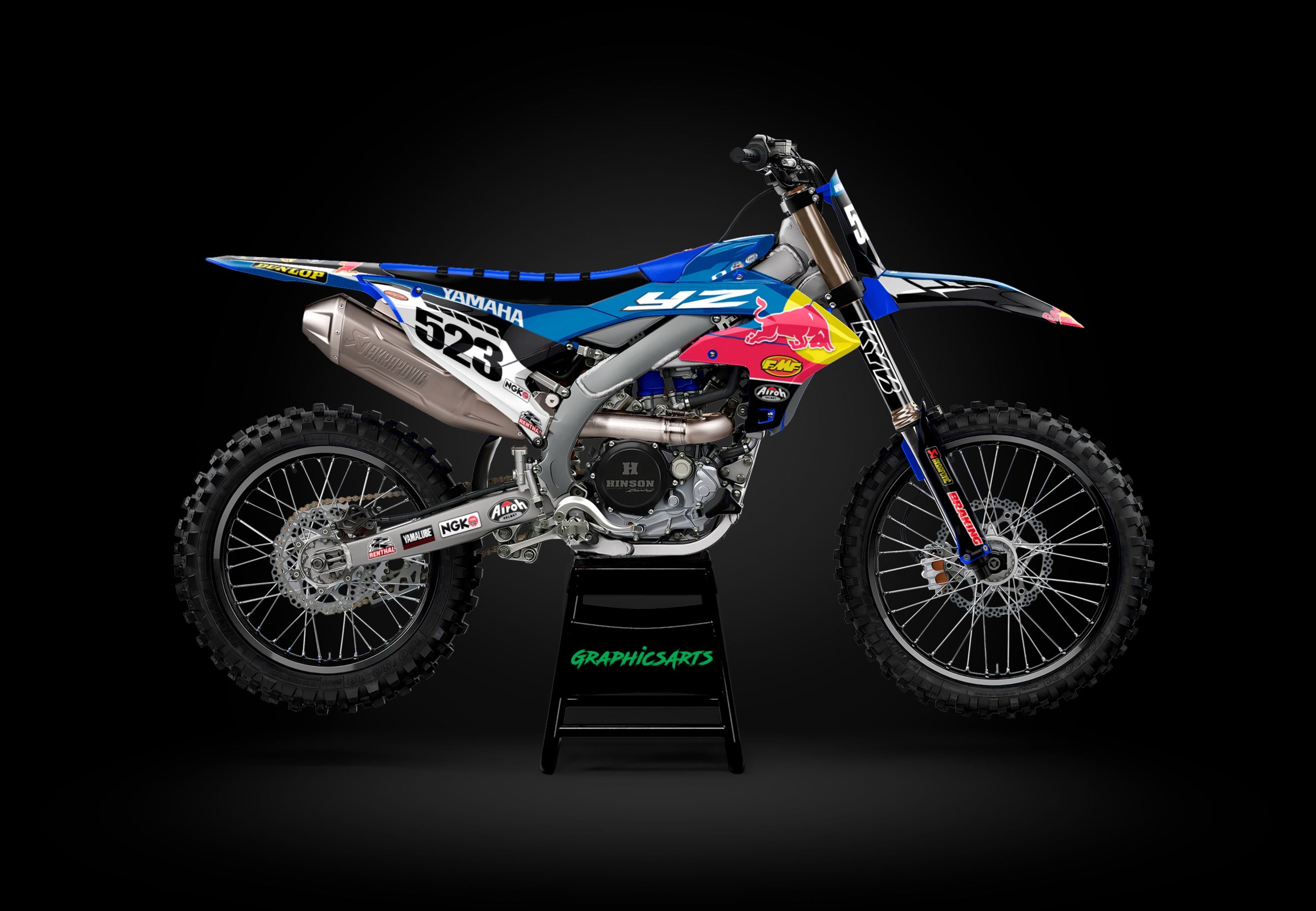 Custom Graphics Kit for Yamaha YZ-F & WR-F Models