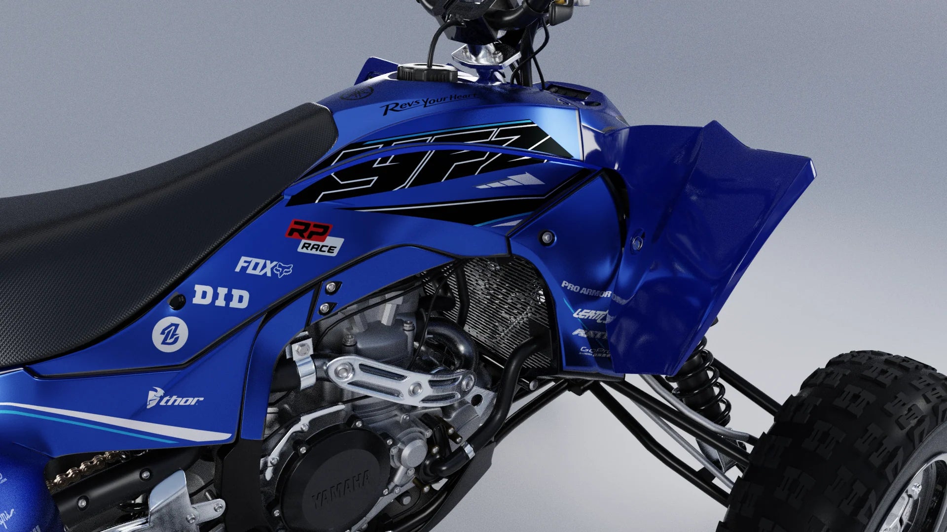 Yamaha YFZ 450R Graphics Kit - Custom Design
