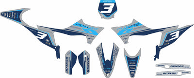 Stark Varg – Future Blue Graphic Kit