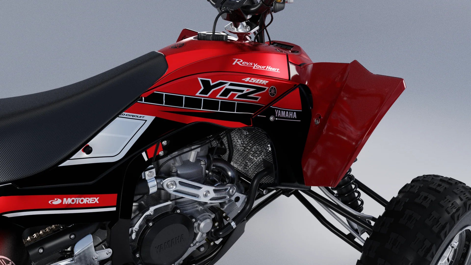 Yamaha YFZ 450R Graphics Kit - Custom Design