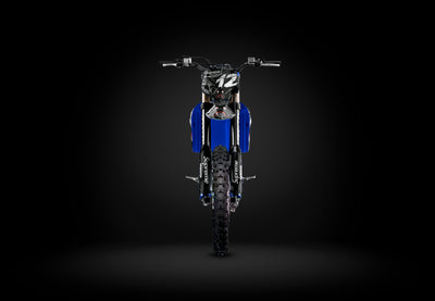 Yamaha YZ / YZF Shark Camo Graphic Kit – Black Street Edition | Custom MX Graphics