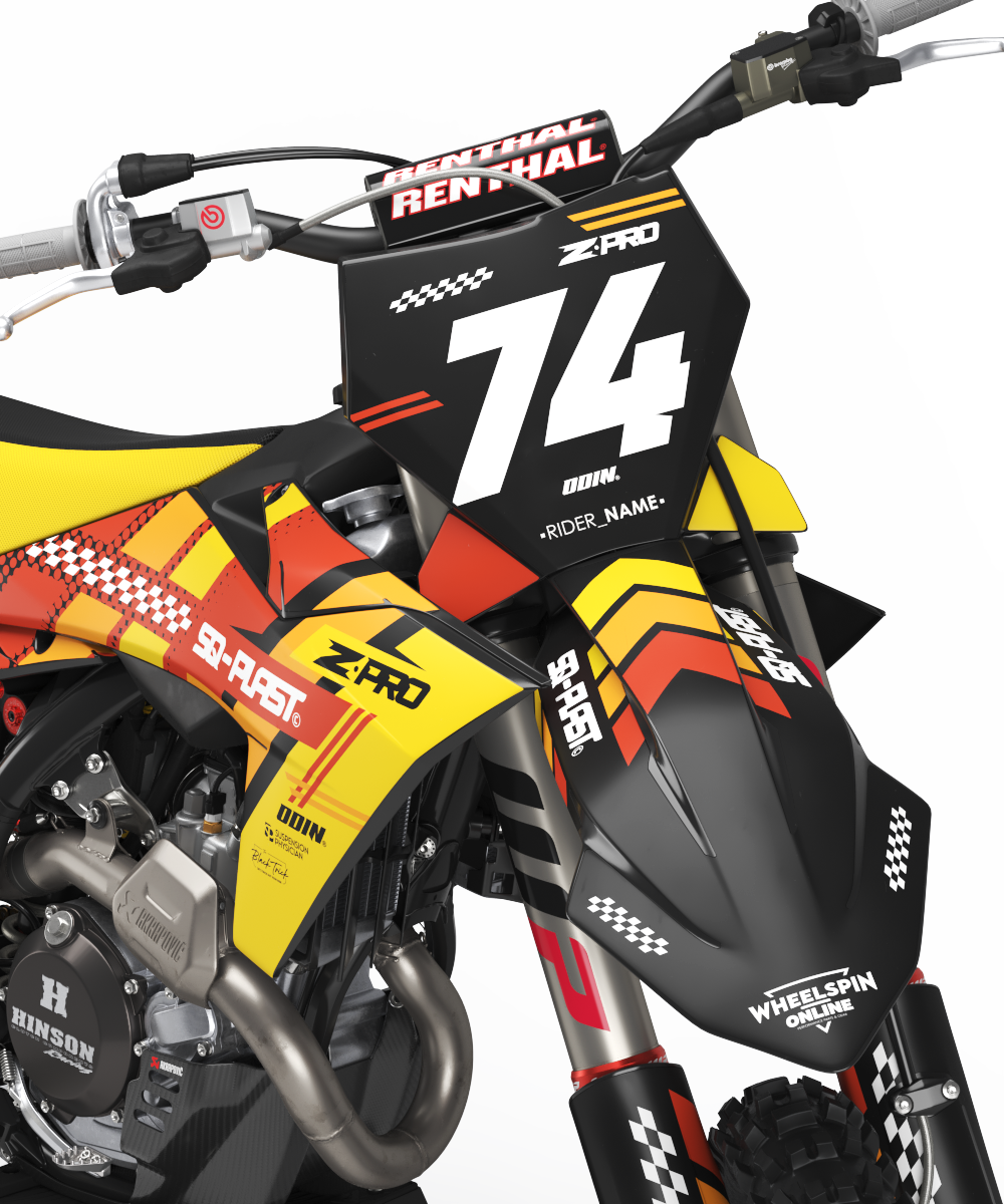 KTM Retro Style Graphic Kit – SX / SX-F Series