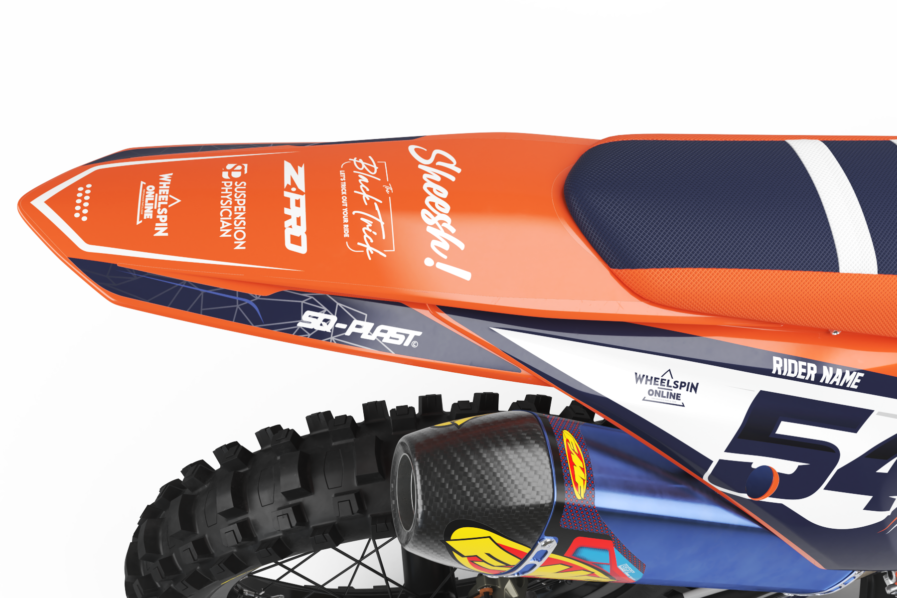 KTM Technical Graphic Kit – SX / SX-F Edition